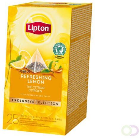 Lipton Thee Exclusive Citroen 25 piramidezakjes