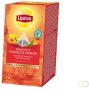 Lipton Thee Exclusive Perzik Mango 25 piramidezakjes - Thumbnail 1