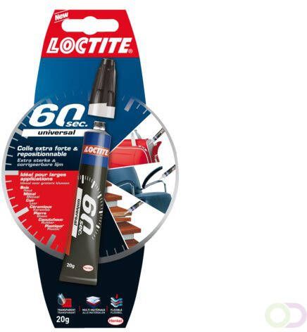 Loctite Alleslijm 60 seconden tube 20 gram