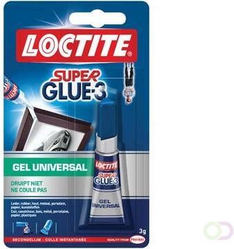 Loctite secondelijm Super Glue Gel Universal