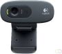 Logitech C270 webcam 3 MP 1280 x 720 Pixels USB 2.0 Zwart (960-001063) - Thumbnail 2