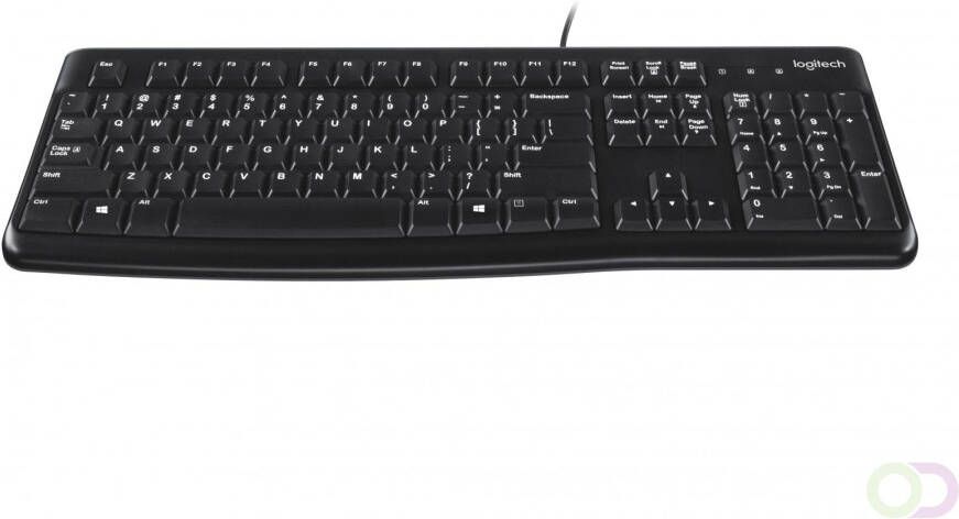 Logitech Keyboard K120 for Business toetsenbord USB QWERTY Engels Zwart (920-002479)
