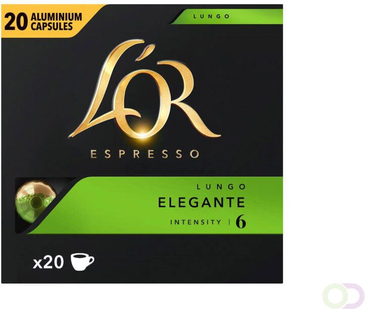 L\OR L'OR Espresso Lungo Elegante cup