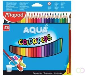 Maped Aquarelpotlood Color'Peps Aqua 24 potloden