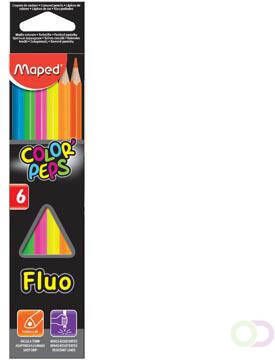 Maped driehoekig kleurpotlood Color'Peps Fluo