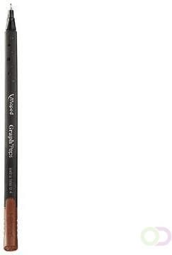 Maped Graph'Peps fineliner woody brown