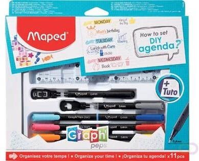 Maped How to agenda set 11 delige ophangdoos