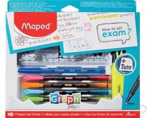 Maped How to exam set 8 delige ophangdoos