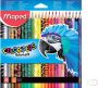 Maped kleurpotloden Color&apos Peps Animals kartonnen etui met 24 stuks in geassorteerde kleuren - Thumbnail 3