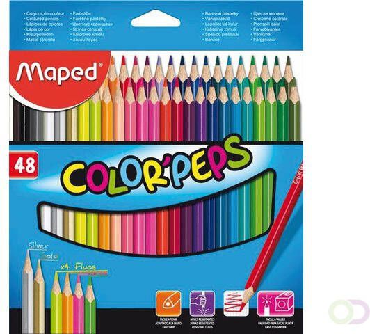 Maped Kleurpotlood Color'Peps set Ã¡ 48 kleuren
