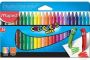 Maped waskrijt Color&apos;Peps Wax doos van 24 stuks in geassorteerde kleuren - Thumbnail 1