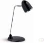 Maul bureaulamp spaarlamp Starlet op voet warmwit licht zwart - Thumbnail 2