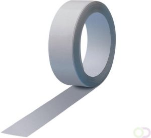 Maul metaalband Standaard lijst zelfklevend 2500x35cm wit op lengte te knippen