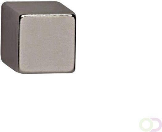 Maul Magneet Neodymium kubus 10x10x10mm 3.8kg nikkel