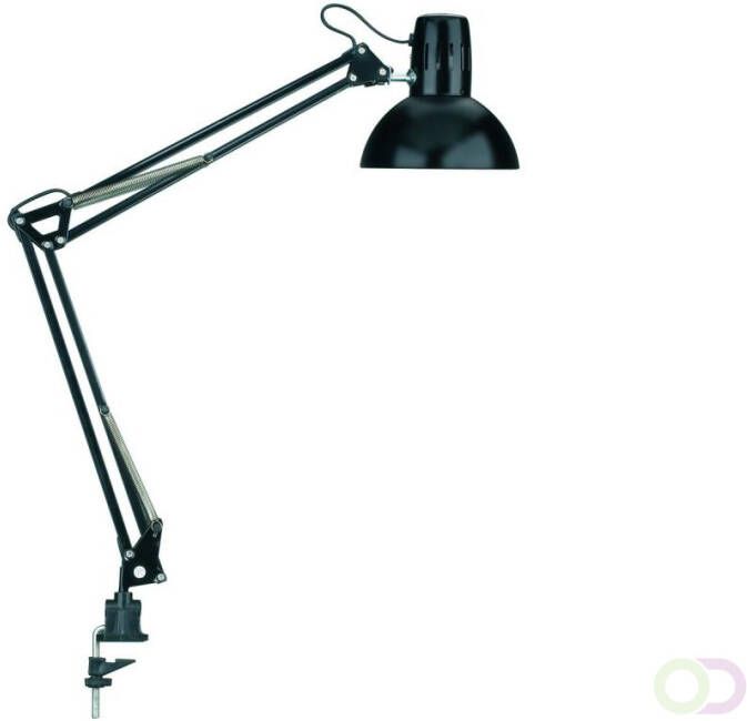 MAUL Bureaulamp Study tafelklem excl.LED lamp E27 zwart