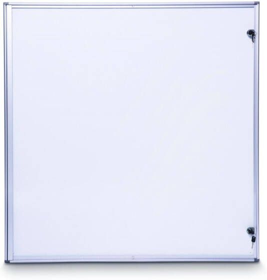 MAUL Binnenvitrine wand extraslim whiteboard 12xA4 met slot