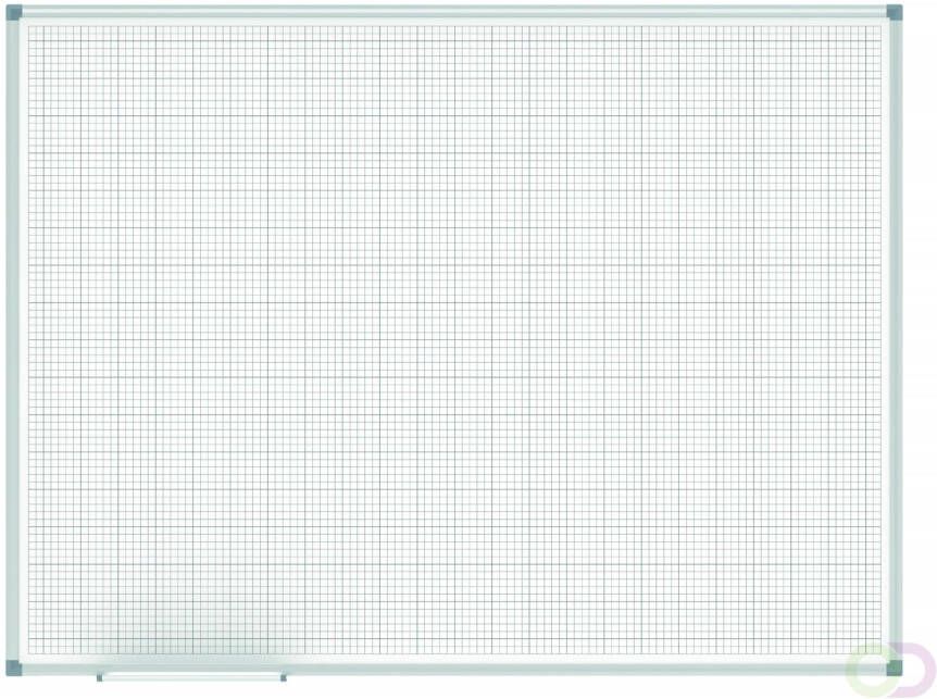 Maul Whiteboard standard raster 10x10 cm 90x120 cm