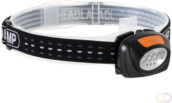 2-IN-1 HOOFDLAMP MET 4 WITTE EN 3 RODE LEDS