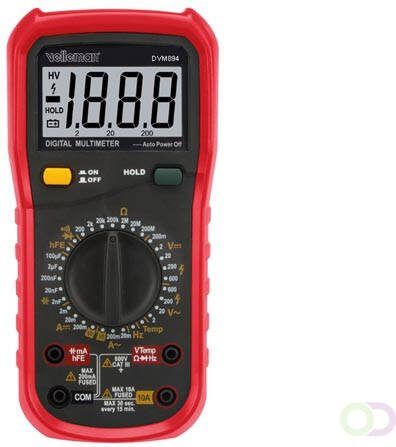 3Â½ DIGIT DMM 32 BEREIKEN 10A TEMPERATUURMETING CAPACITEITSMETINGEN FREQUENTIEMETINGEN - Foto 1