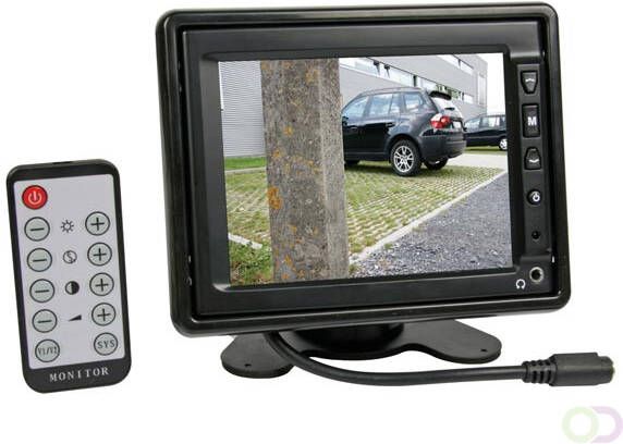 5.6" TFT-LCD-MONITOR MET AFSTANDSBEDIENING