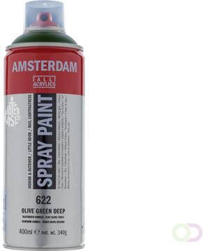 Acrylspray Amsterdam 400 ml olijfgroen donker