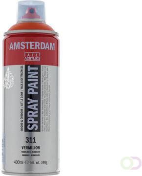 Acrylspray Amsterdam 400 ml vermiljoen