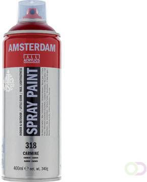 Acrylspray Amsterdam standard 400 ml karmijnrood