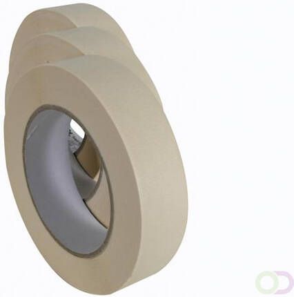 Velleman Afplaktape zelfklevend laat geen lijmresten na 3 rollen 30 mm x 50 m