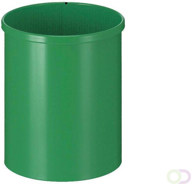 Merkloos Afvalbak Rond 15 liter Groen