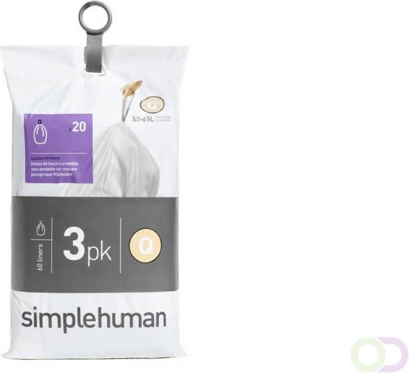 Afvalzakken Pocket Liner 50 liter (Q) Simplehuman