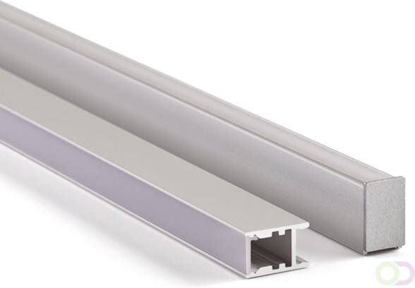 ALUMINIUM LED-PROFIEL VOOR LED-STRIPS SMALLE LIJN 10 mm 2 m