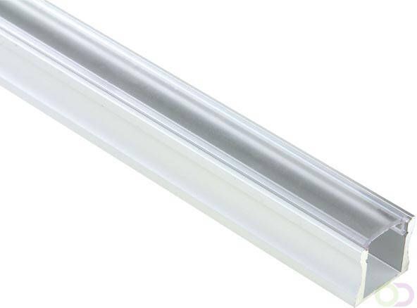 Aluminium profiel voor ledstrips 2M transparante diffusor