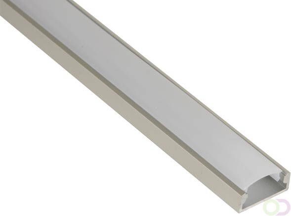 ALUMINIUM PROFIEL VOOR LEDSTRIPS PLAT BREED 2m