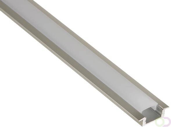 ALUMINIUM PROFIEL VOOR LEDSTRIPS VOOR INBOUW HOOGTE 7mm- 2m