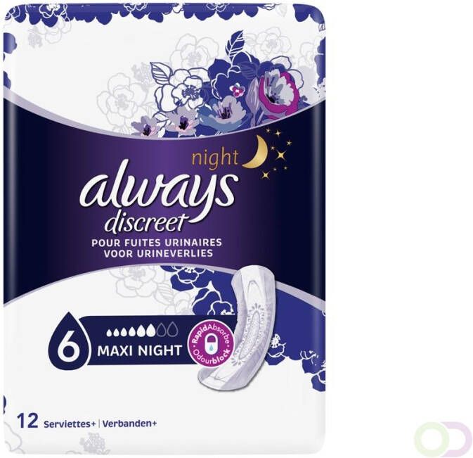 Always Discreet Maxi Night Valuepack