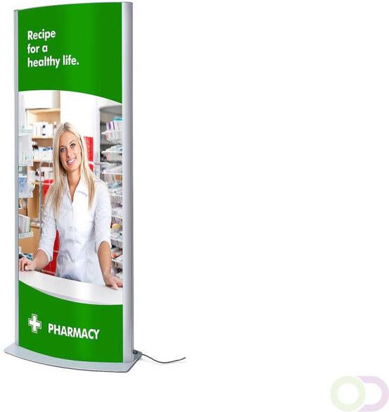 ArcuatoÂ Poster Licht Totem LED Verlicht 2x A1