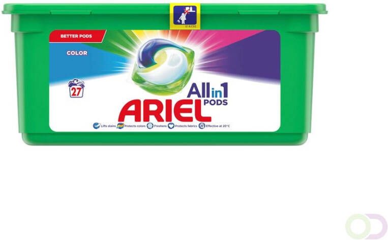 Ariel Allin1 Pods Kleur Wasmiddelcapsules 27 Wasbeurten