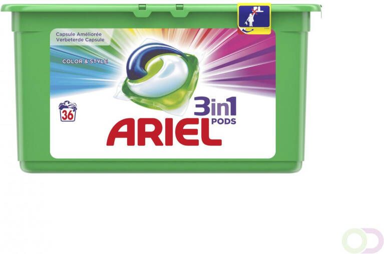 Ariel Pods Kleur Wasmiddelcapsules 36x