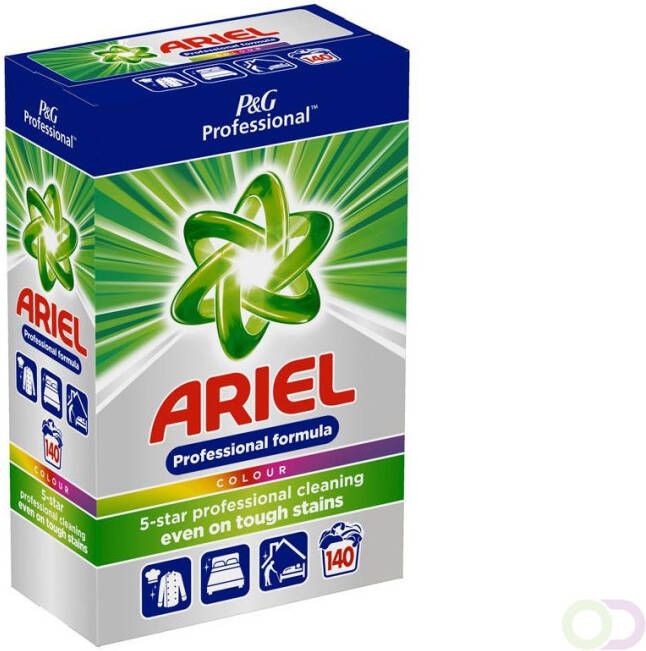 Ariel Professional Color Waspoeder 9kg 140 Wasbeurten