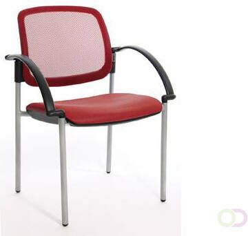 Bezoekersstoel Topstar open chair 10 rood