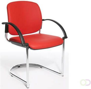 Bezoekersstoel Topstar open chair 40 rood