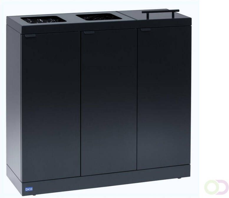 Bica Advanced 873 Afvalscheidingsunit 3x65 liter