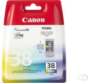 CANON CL-38 inktcartridge kleur 1-pack blister met alarm