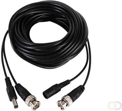 CCTV VIDEO &amp VOEDINGSKABEL 10m