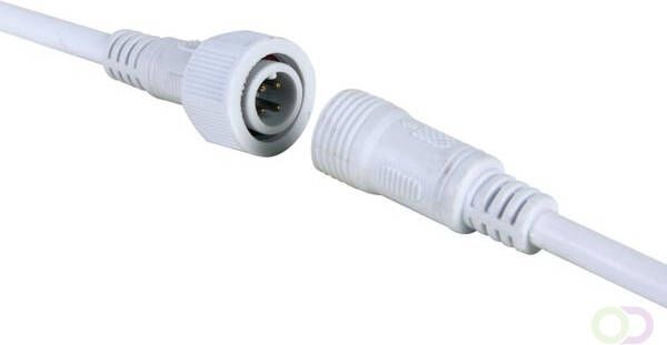 Connector voor RGB ledstrips met kabel (mannelijk-vrouwelijk) IP68