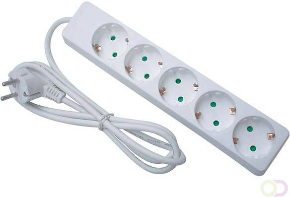 CONTACTDOOS MET 5 STOPCONTACTEN