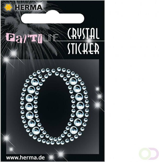 Herma Crystal stickers O