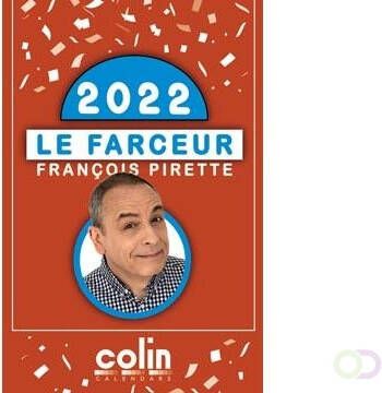 Merkloos Dagblokkalender Le Farceur FranÃ§ois Pirette 2022