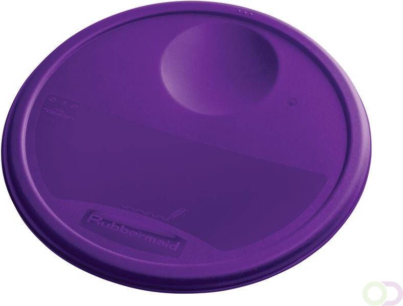 Deksel voor ronde voedselcontainer 11 4 ltr Allergenen Rubbermaid