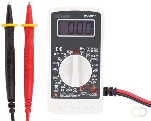 DIGITAL MULTIMETER CAT II 500 V CAT III 300 V 1999 COUNTS